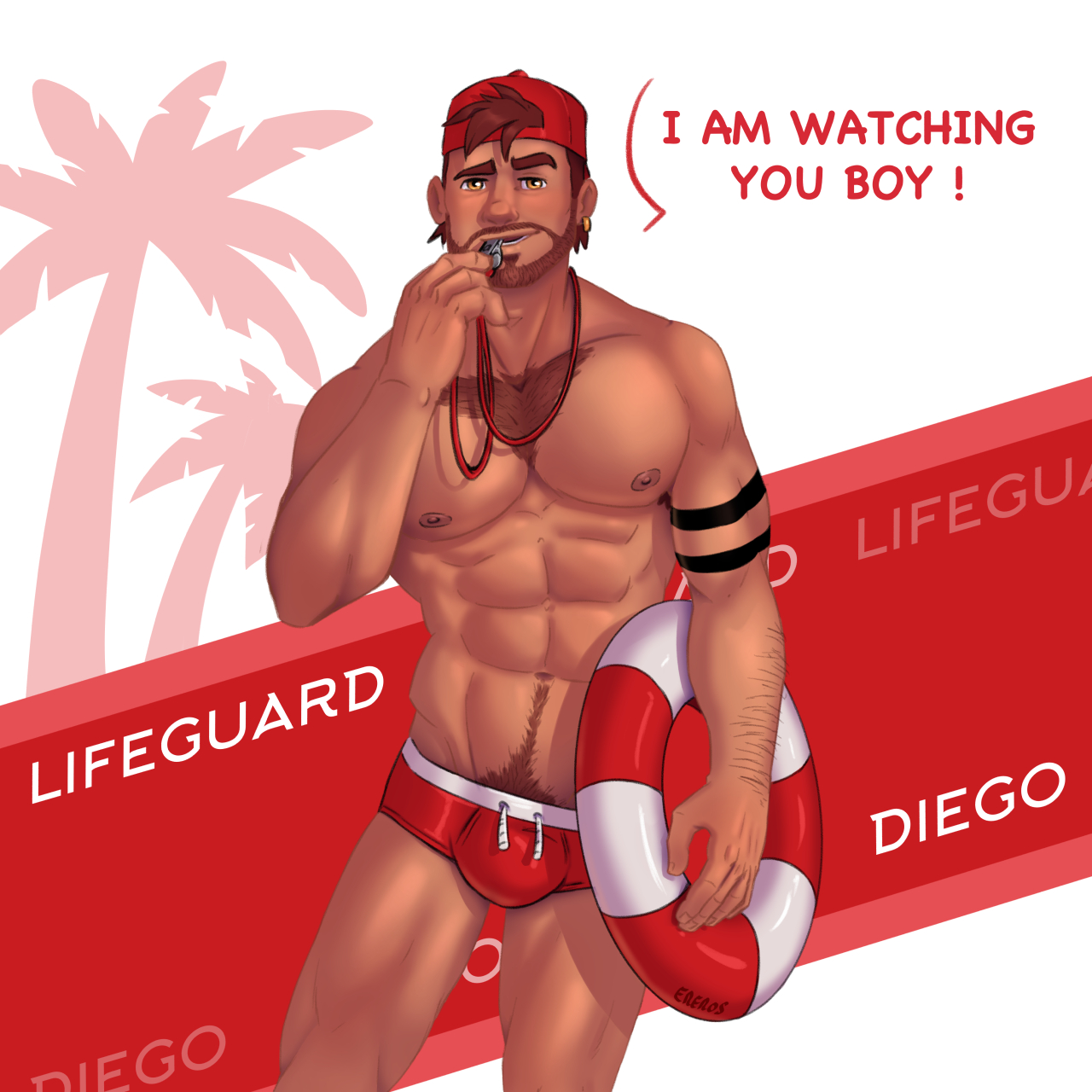 Diego the lifeguard