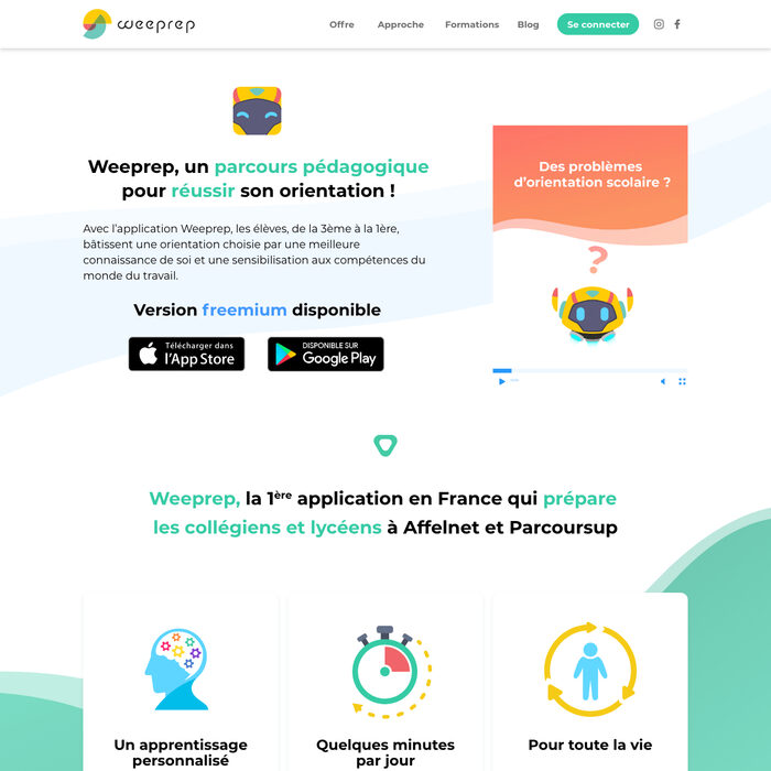 Webdesign Weeprep